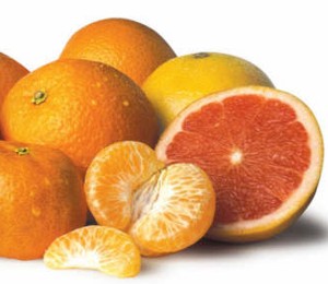 Illegal to eat citrus in bath, California
