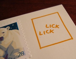 Lick a stamp facts