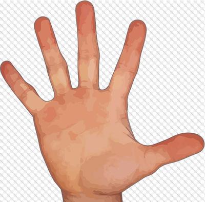 You can bite your finger off