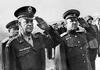 Marshal Zhukov met Dwight D. Eisenhower